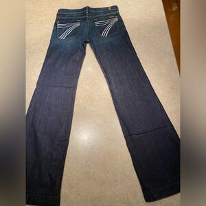 7 For All Mankind Dojo Dark Wash Women's Jeans